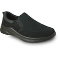 thumbnail image 1 of vangelo Professional Slip Resistant Men Slip On Work Sneaker for Food Service Health Care Nurse - JIMMY-2 Black, 1 of 7