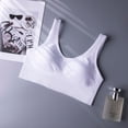thumbnail image 3 of Yuyuzo Sports Bras for Women Full Coverage High Support Solid Color Yoga Workout Seamless Underwear, 3 of 4