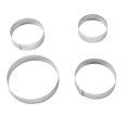 thumbnail image 5 of [Brand Clearance!]  With Hole Breathable French Style Mousse Cake Ring Kitchen Baking Tool, 5 of 5