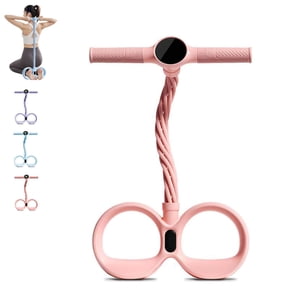 Sentmoon Resistance Bands for Working out Elastic Bands for Exercise Foot-Operated Resistance 6-Tube Yoga Training Resistance Device
