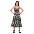 thumbnail image 1 of Moomaya Robe Maxi Sans Manches à Bretelles Spaghetti Ajustables pour Femmes Grande Taille, 1 of 6