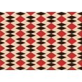 thumbnail image 1 of Ahgly Company Tapis Rectangulaire Lavable en Machine Intérieur Transitionnel Rouge Cramoisi, 2 Pieds x 3 Pieds, 1 of 7