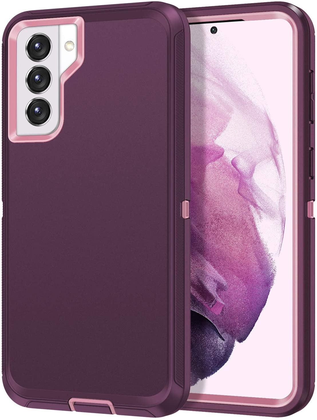 Entronix Shockproof Anti Scratch Back Cover Cell Phone Case for Samsung Galaxy S21