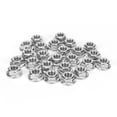 thumbnail image 2 of Flange Nut, Practical Hardware Rust-proof Stainless Steel High Reliability  For Greenhouse Supplies Accessories M8, 2 of 8