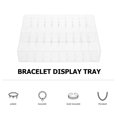thumbnail image 4 of Jewelry Organizer Box 1Pack Acrylic Tray for Bangle Holder Organizer in Transparent, 4 of 9