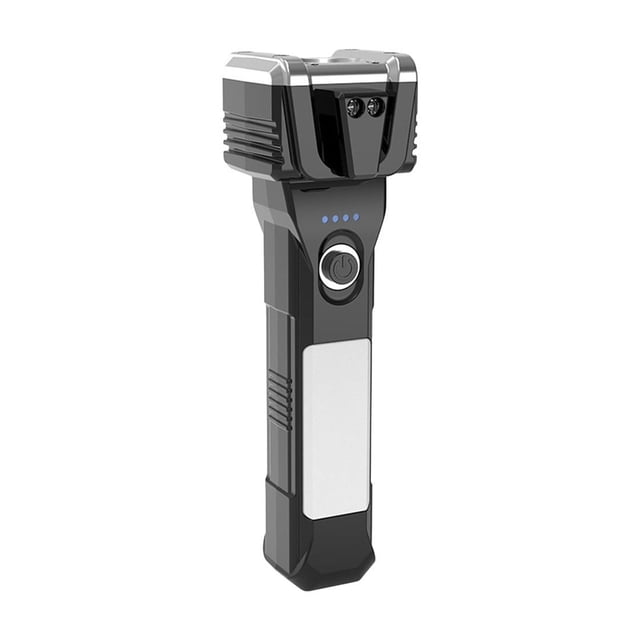 TopLLC Camping Multi Function Rechargeable Work Light Fire Self Rescuing Broken Window External Flashlight Multifunctional lighting