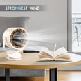 thumbnail image 4 of fheaev Desktop Fan 100 Speed High Speed Circulation Fan Household 6 Inches Rechargeable Digital Desktop Fan With Night Light Function, 4 of 6