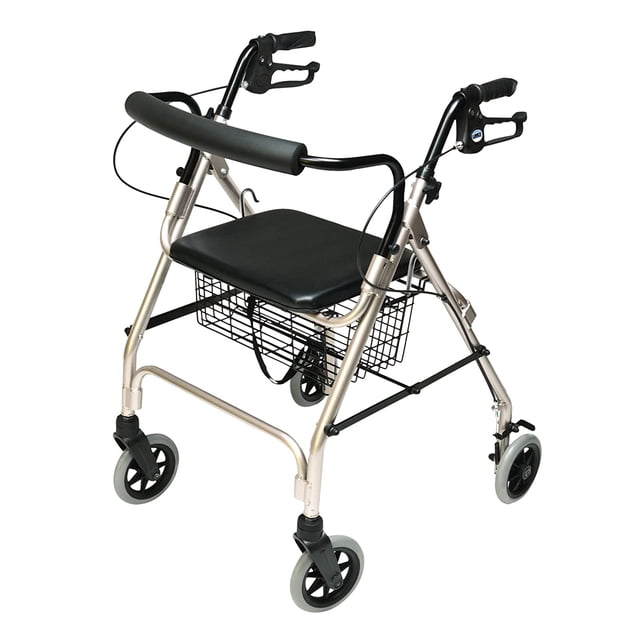 Graham Field Lumex Walkabout Lite Rollator avec Siège et Roues de 6 Pouces, Champagne