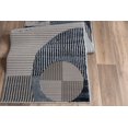 thumbnail image 3 of LaDole Rugs 3x5 ft Modern Premium Area Runner Rug | Geometric Small Carpet For Entry Way, Hallway, Home Office, Entrance Indoor Floor Décor | Blue Grey, 3 of 5