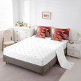thumbnail image 3 of YST Abstract Geometry Bed in a Bag, 7-Piece, Aesthetic Minimalist Bedding Set, King Size Comforter Set, 3 of 4
