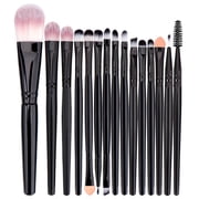 mtvxesu 15 Pcs Makeup Brush Set Tools Make-up Toiletry Kit Wool Make Up Brush Set Sale
