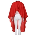 thumbnail image 3 of XZNGL Cape de Barbier Cape de Coupe de Cheveux Coupe de Cheveux Tissu Imperméable Salon Robe de Barbier Cape Coiffure Coiffeur Rd, 3 of 5