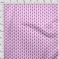 thumbnail image 4 of oneOone Cotton Poplin Fuschia Pink Fabric Asian Block Craft Projects Decor Fabric Printed By The Yard 56 Inch Wide, 4 of 4