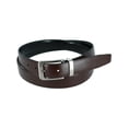 thumbnail image 2 of CTM® Lizard Print 1 1/8 Inch Reversible Dress Belt, 2 of 4