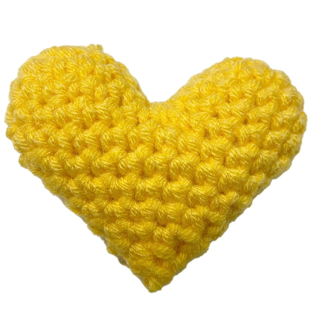 Petit Cadeau Cœur au Crochet de Poche