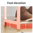 thumbnail image 4 of Vaidha Shoe Rack Shoe Rack Storage Organizer With 4 Tiers Metal Shelves For Bedroom Closet Entry Dorm Room, 4 of 5