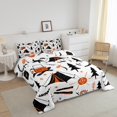 thumbnail image 3 of Erosebridal Happy Camping Theme Bedding Full Comforter Set, Tent Pine Tree Duvet Insert, Reversible 3-Piece, 3 of 7