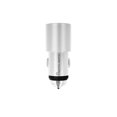 thumbnail image 1 of M 2 USB Car Charger Adaptor - Silver, 1 of 2