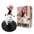 thumbnail image 1 of Figurines d'Action 14cm Spyxfamily Anya Anime Figure Bond Anya Forger Kawaii Girl Riding Dog Figurine PVC Collection Modèle Poupée Jouet, 1 of 6
