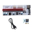 thumbnail image 4 of QualitChoice 1x US PCI Riser Board PCI-E 1x to 16x Extender Adapter GPU Riser Card red 5Set, 4 of 6