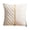 White, variant on Birdeem Solid Color Velvet Pleated Pillow Cover, Sofa Cushion and Office Lumbar Support, Quilted Design for Comfort, 18x18 Inch Size, Perfect for Bed Headboard and Back Support