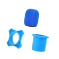 thumbnail image 4 of lionlar Bottom Rod Sleeve Holder Anti-slip for Studio Performance Speech Blue, 4 of 9