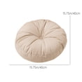 thumbnail image 3 of Matoen Cushion Thickened Fabric Round Balcony Tatami Windowsill Floor Machine Washable, 3 of 8