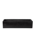 thumbnail image 1 of Urban Trend Collection 39806 Pot de Fleurs Rectangulaire en Ciment, Gris - Grand, 1 of 1
