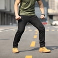 thumbnail image 3 of Men’s Cargo Pants Practical Workwear for Outdoor Activities Product Title Men’s Overalls Pants Pants Outdoor Elastic Loose Soft Pants Spring And Autumn Pants, 3 of 4