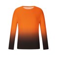 thumbnail image 3 of T-Shirts Sans Manches pour Hommes T-Shirt Dégradé pour Hommes Impression 3D Non Positionnée T-Shirt Décontracté à Manches Longues Col Rond Haut Blouses T-Shirts en Coton pour Hommes T-Shirts d'Été pour Hommes, 3 of 7