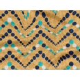 thumbnail image 5 of oneOone Rayon Pale Orange Fabric Chevron Geometric Fabric For Sewing Printed Craft Fabric By The Yards 56 Inches Wide, 5 of 5