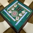 thumbnail image 3 of Meitianfacai Mahjong Mat Reduction Mahjongg Table Mat Mahjong Accessories Tablecloth Game Poker Domino Game Game Mat For Card Board And Tile Games 80x80cm, 3 of 5
