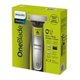 thumbnail image 1 of Philips Shaver OneBlade Face+Body, Trims, Edges, and Shaves Any Length, Bonus Blade Included, QP2834/60, 1 of 4