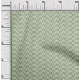 thumbnail image 2 of oneOone Velvet Olive Green Fabric Geometric Sewing Craft Projects Fabric Prints By Yard 58 Inch Wide, 2 of 4