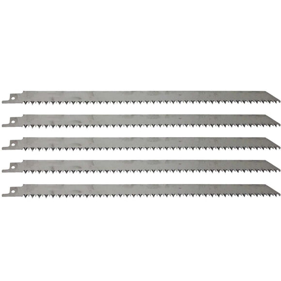 12 Inch Stainless Steel Reciprocating Saw for Meat and Bone Cutting - 5 Pack Heavy-Duty Tools
