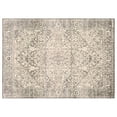 thumbnail image 1 of Mainstays Vintage Persian Distressed Area Rug, Beige with Light Brown, 5 ft x 7 ft, Machine Washable, Bedroom, Living Room, Dining Room., 1 of 5