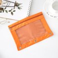 thumbnail image 1 of Birdeem Pencil Bags with Zipper, Large Pencil Pouch, Three-Hole Pencil Case Zipper Transparent Document Storage Bag Detachable Folder Large Capacity Pencil Case, Zipper Pencil Case, 1 of 6