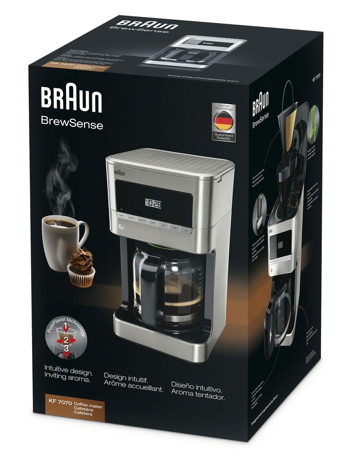 BrewSense KF7070 12-Cup coffee machine
