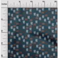 thumbnail image 1 of oneOone Georgette Viscose Fabric Brush Stroke Ikat Print Fabric BTY 42 Inch Wide, 1 of 4