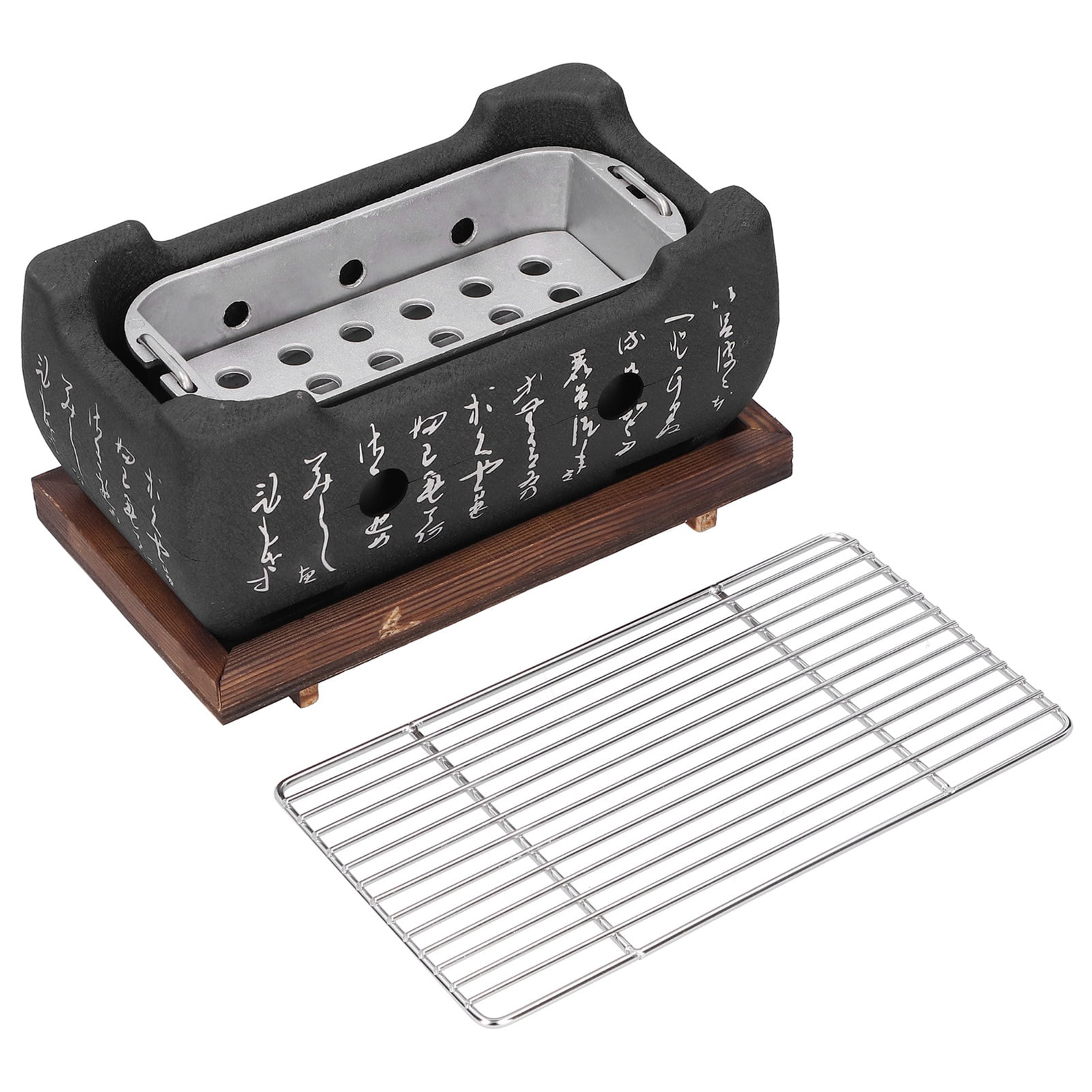 Charcoal Grill, Barbecue Stove, Lightweight Aluminum Alloy Material, Barbecue Oven, Portable BBQ Grill, For Home Outdoors
