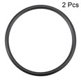 thumbnail image 2 of Unique Bargains O-Rings Nitrile Rubber 142.8mm Inner Diameter 160mm OD 8.6mm Width Round Seal Gasket 2Pcs, 2 of 3