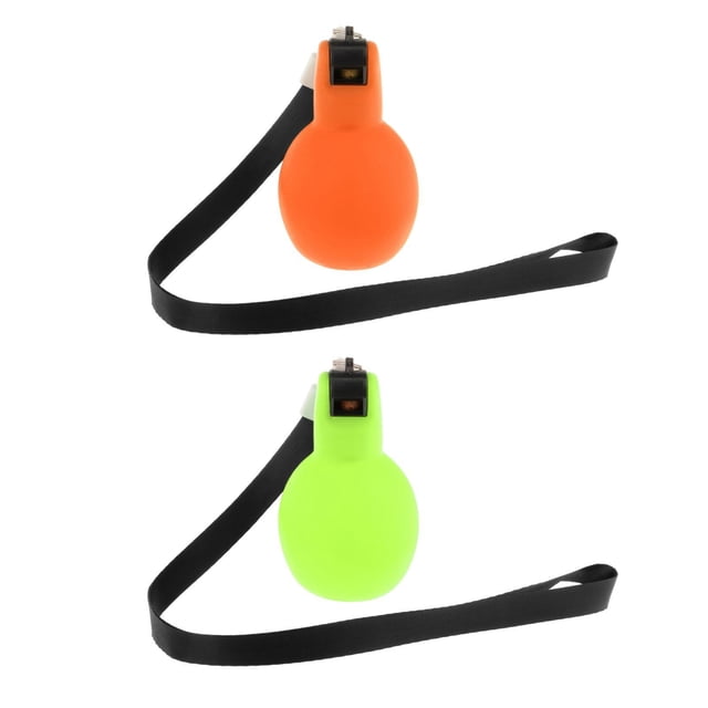 S SERENABLE 2Pcs Hand Coaches for Survival Football Basketball Orange Green