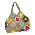 thumbnail image 1 of Crochet 's Shoulder Hollow Out Ethnic Style Dating Picnic Vocation Chic Photo Khaki, 1 of 7