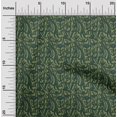 thumbnail image 1 of oneOone Cotton Poplin Fabric Leaves & Floral Block Print Fabric BTY 42 Inch Wide, 1 of 4