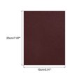 thumbnail image 2 of Unique Bargains Self-Adhesive Velvet Patches Repair Patches Brown 2 Pack, 2 of 5
