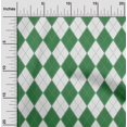 thumbnail image 2 of oneOone Polyester Spandex Green Fabric Check Argyle Sewing Craft Projects Fabric Prints By Yard 56 Inch Wide, 2 of 4