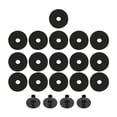 thumbnail image 3 of Cymbals Sleeves, Cymbal Replacement Accessories Plastic  For Drums Kit Black, 3 of 8