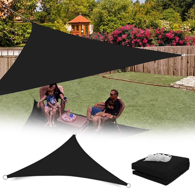 Sun Shade Triangle Sun Shade 95% Block For Patio Backyard Garden Outdoor Activities With Fixing Kit Microfiber Sofa Cover Garden Blanket L Shape Couch Cover