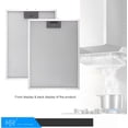 thumbnail image 2 of BPPFA30 Range Hood Filter Replacement 11-6/7" x 16-1/4" Stove Hood Vent Filter Broan Filters Aluminum Mesh Kitchen Exhaust Fan For Broan Range Hood Filters 2Pack, 2 of 6
