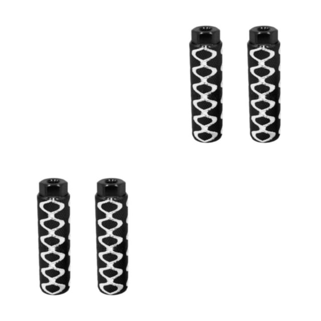 Baohd 2x Precise Fit And Corrosion-resistant Bike Pegs For Long-lasting Usage black 2Set